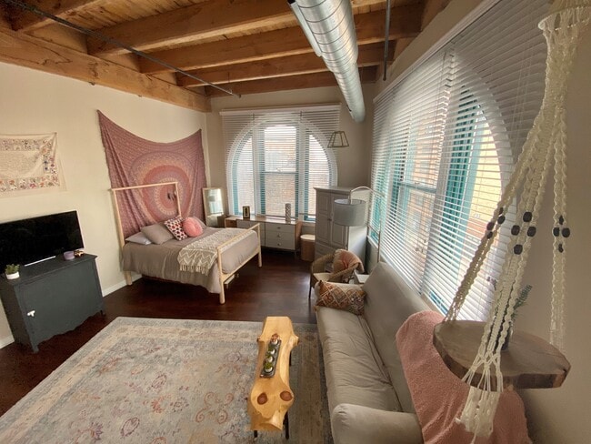 Living Area - Chicago Street Lofts