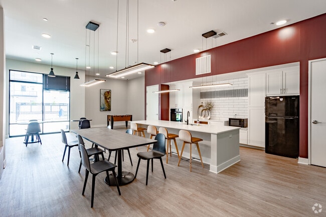 Cocina de la sala del club - Annex on the Square