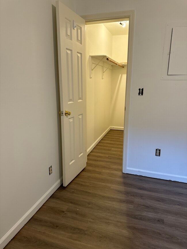 Downstairs BR walk-in closet - 2413 Ridge Rd