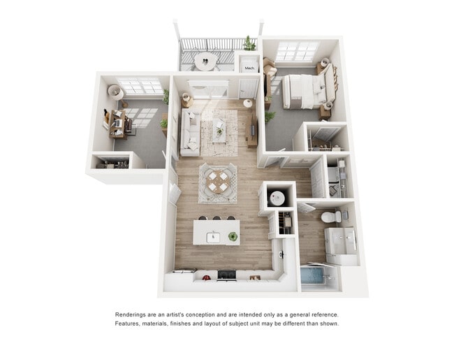 Floorplan - Delmar Orchard Apartments