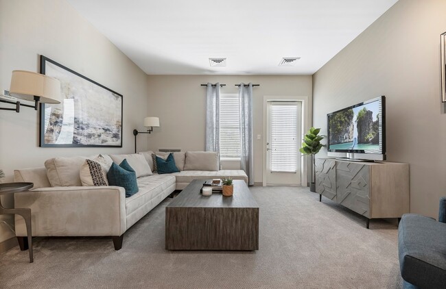 Model Living Area - MarketStreet Apartments