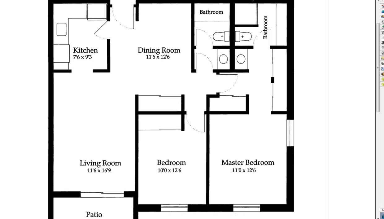 2BR/2BA - Farwell Street Apartments