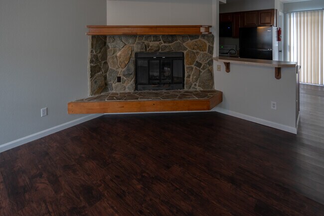 Ground Floor Fireplace - 8101 Briarwood St.