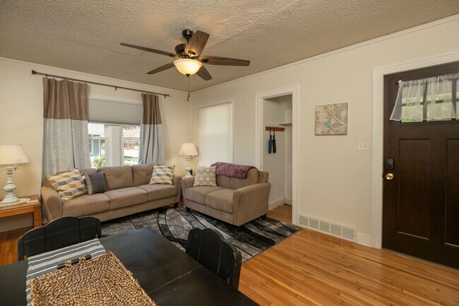 Living room has 50" smart tv - 510 4th St NW