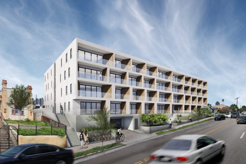 Rendering - Normandie Apartments