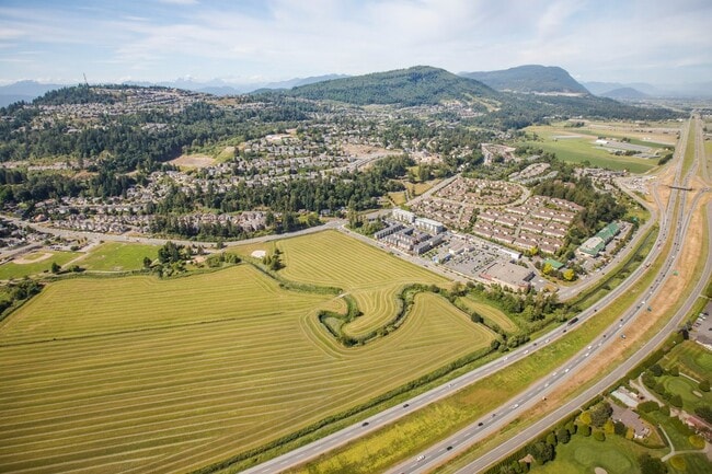 Aerial view of Abbotsford.