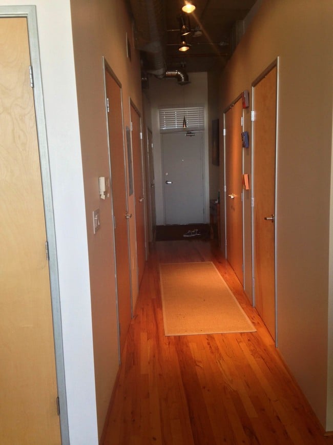 Hallway, facing front door - 2899 Speer Blvd