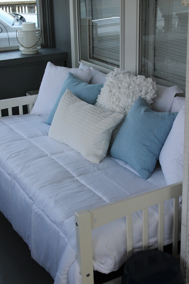 How about a nap on our sleeping porch - 266 Cosey Beach Ave