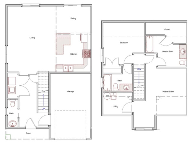 Floor plan - 1547 W Pyrite Ln