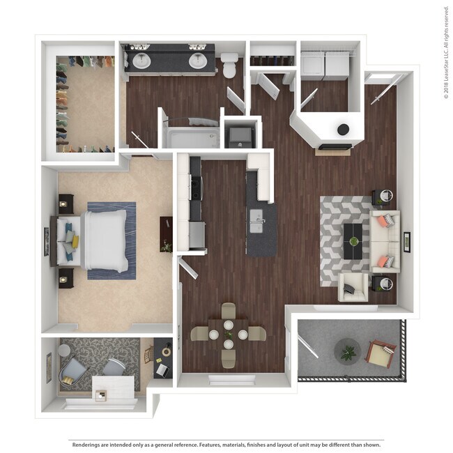 Plano de planta - Lakeview at Gateway Park