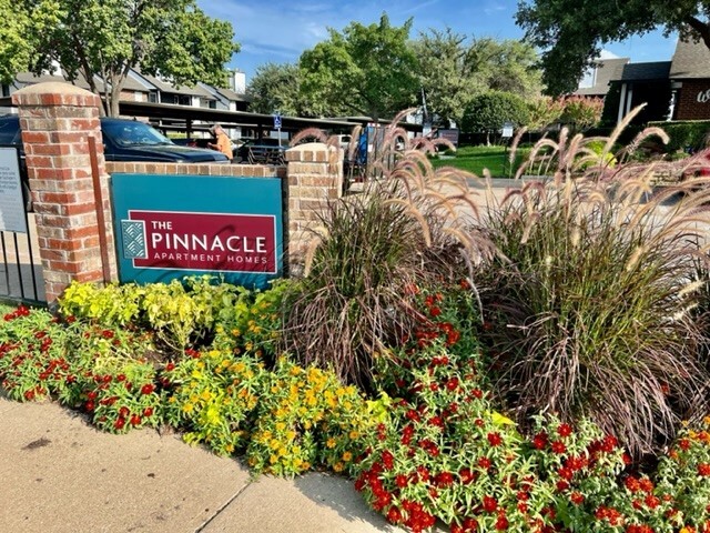 Landscaping to call part of your home - The Pinnacle Apartments