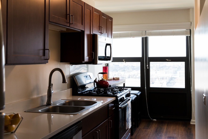 New Kitchens - Belmont Tower Apartments