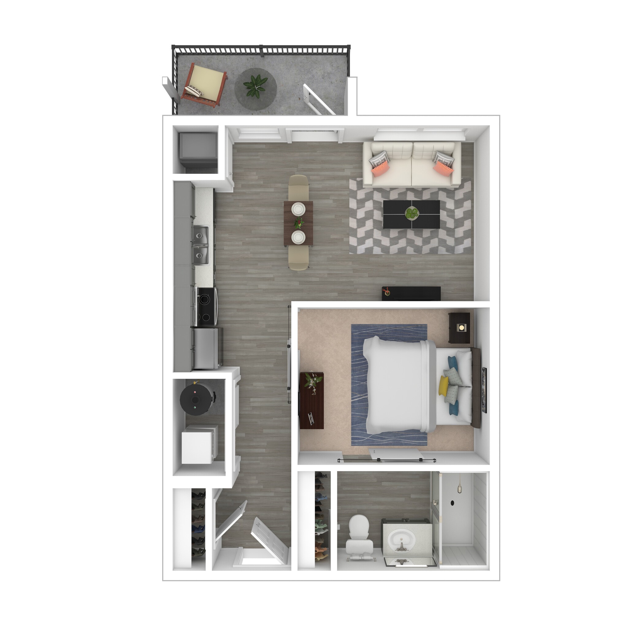Chagrin Riverwalk Phase III – Central - Veranda