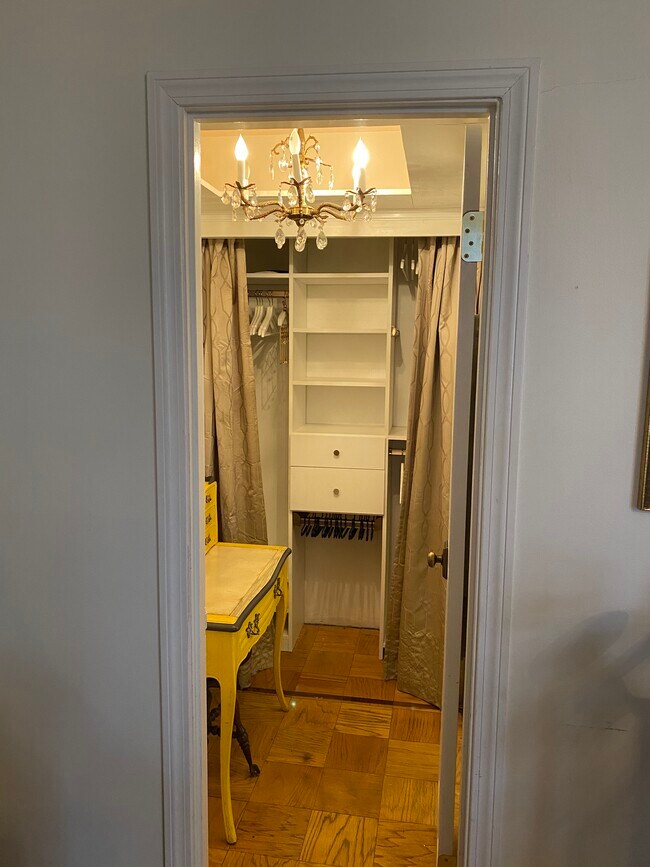 Walk in closet fits a vanity - 27 Bowdoin St