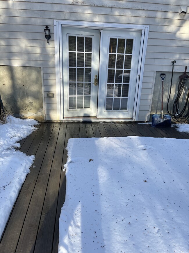 Patio with TREX decking - 36 Tenney Rd