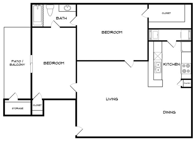 Interior Photo - Santa Fe Apartments