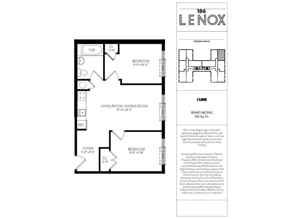 186 Lenox Rd Unit 2I, Brooklyn, NY 11226 Room for Rent in Brooklyn