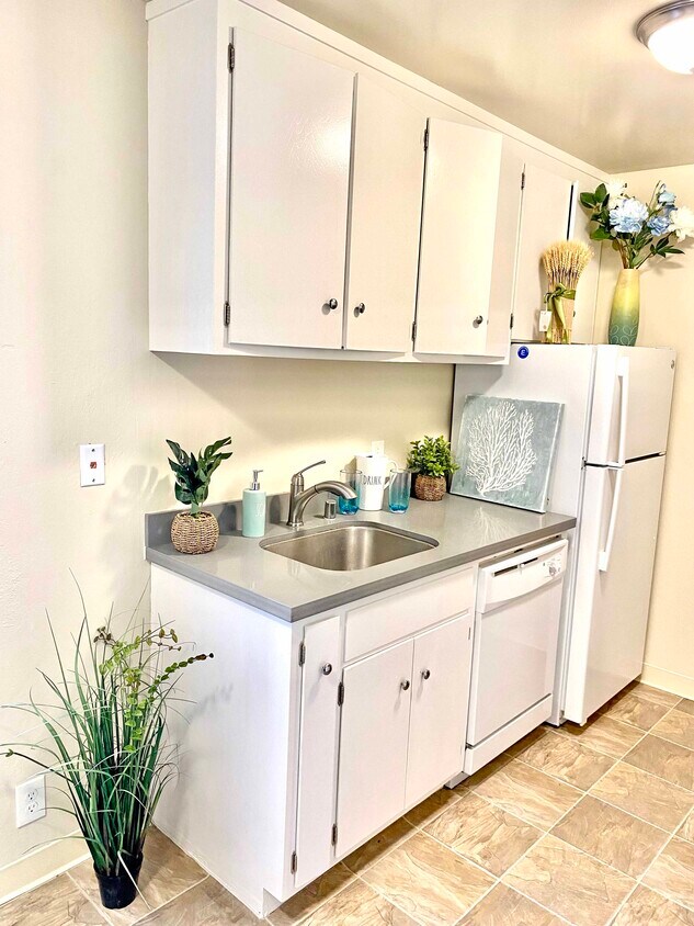 Cocina con encimeras de piedra - 369 palm ave