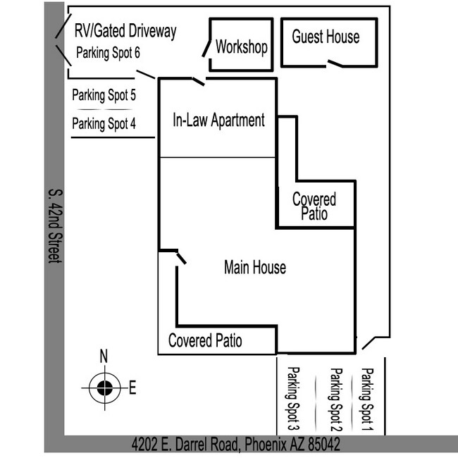 4202 E Darrel Rd, Phoenix, AZ 85042 House for Rent in Phoenix, AZ