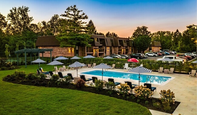 Pool Area - Pinecrest Manor