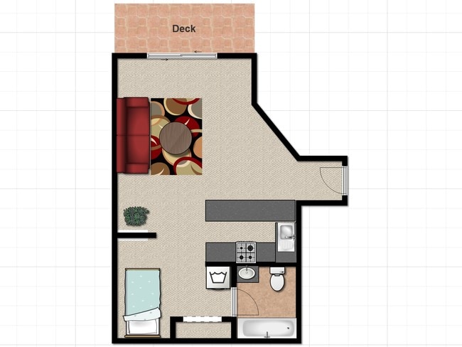 Studio - Deer Park Apartments