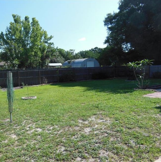 Spacious fenced backyard. - 10491 Riva Ridge Trail