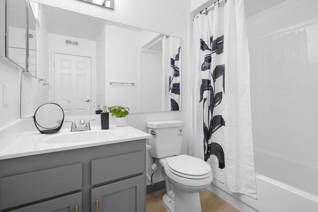 Reno Hall Bathroom - Sunset Springs Apartments