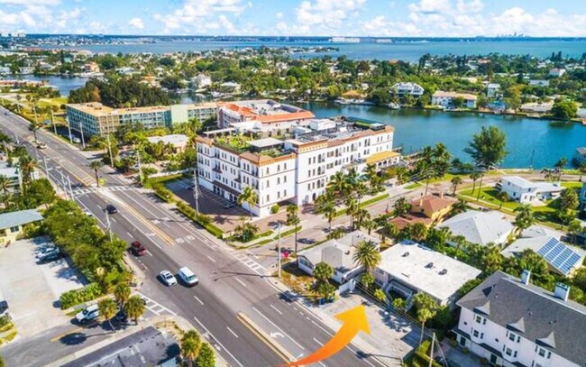 cross the street from Zamora Hotel - 3675 Gulf Blvd