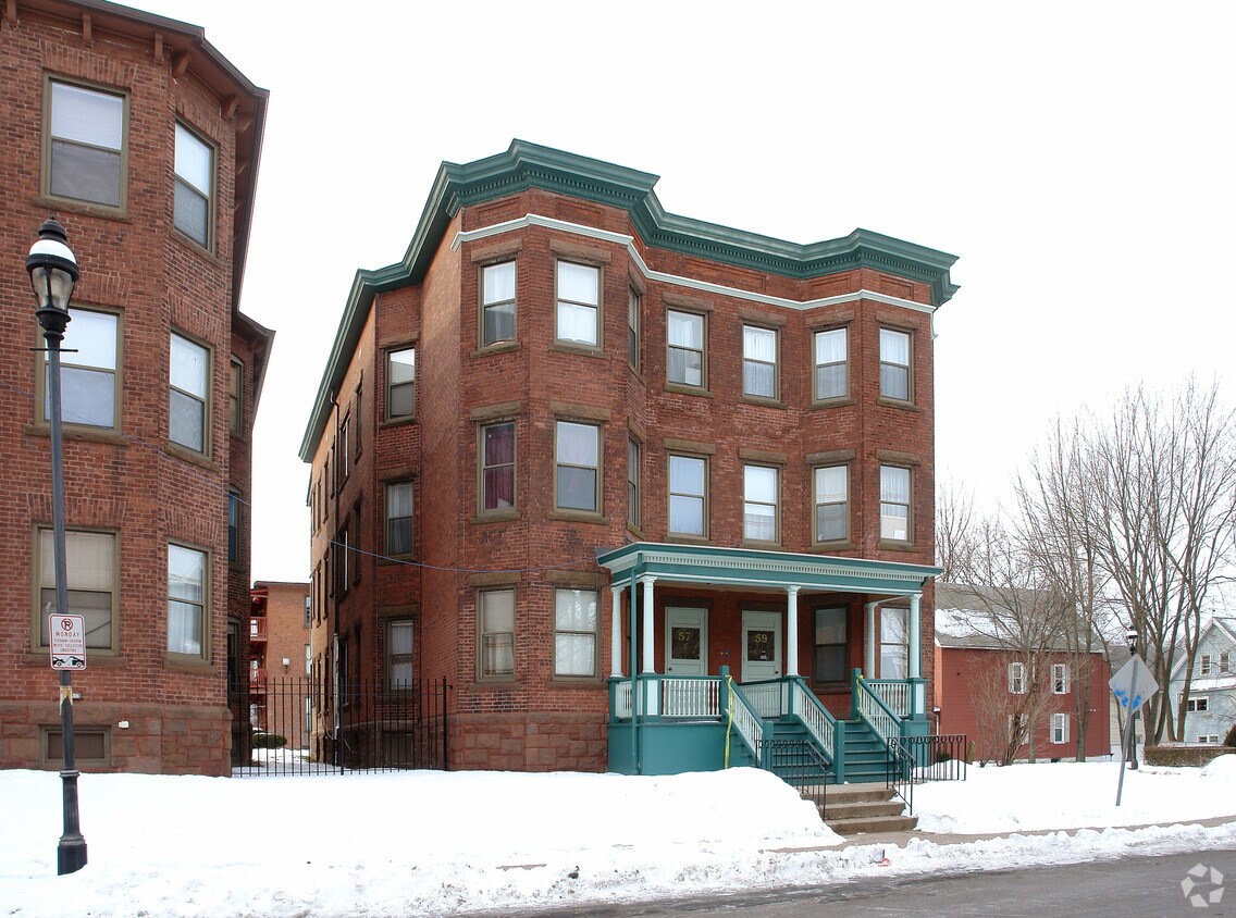 Front of Building - Alden & Dean Street Apartments