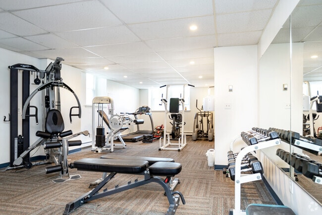 Recently Renovated Fitness Room - Windsor Apartments