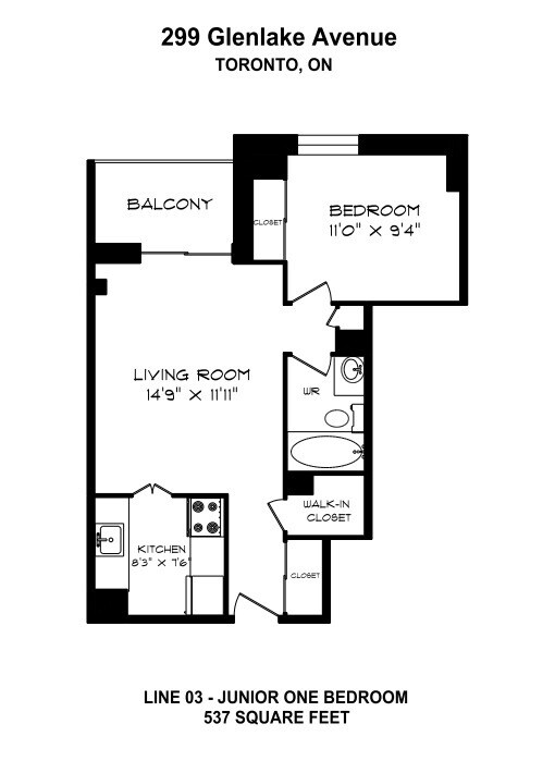 Plan d'étage - Glenlake Avenue