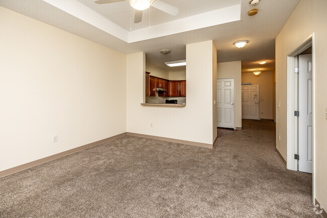 1BR - Living Room - The Gardens Independent Plus