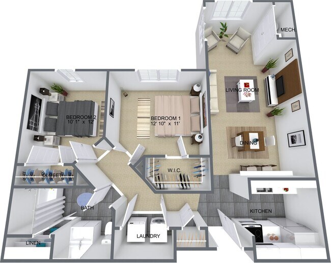 Sinclair Commons Apartments in Hampton, VA