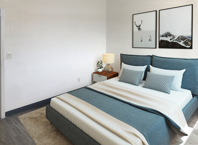 Bedroom - Charter Landing Apartments