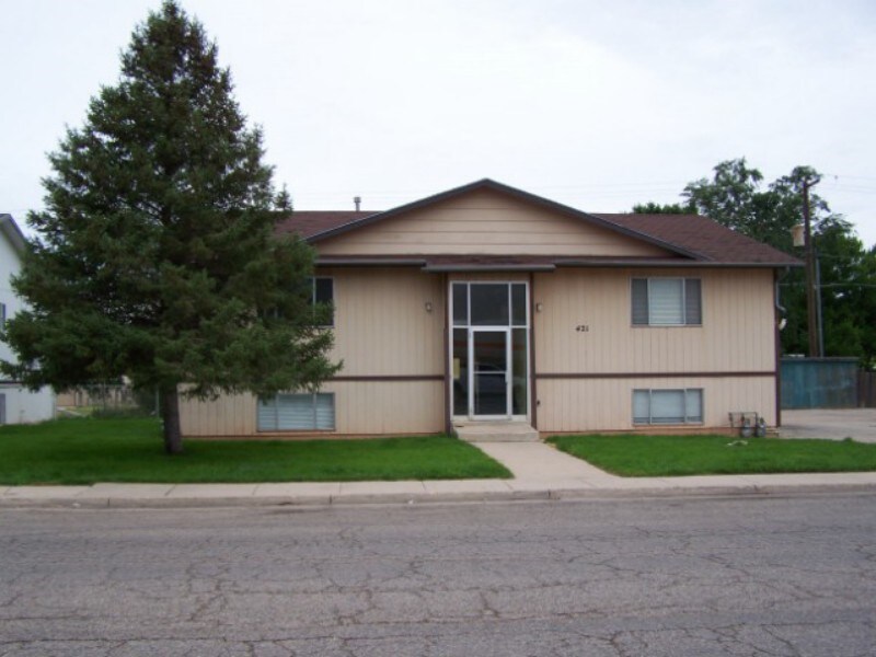 This two bedroom one bath apartment is near S - 421 N 800 W