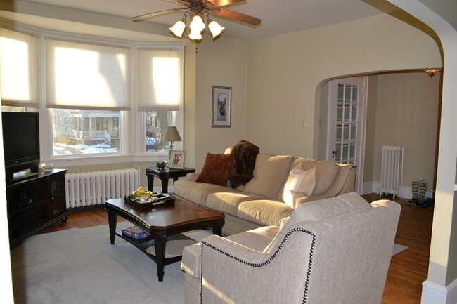 Living Room-West Facing Windows - 2520 N Frederick Ave