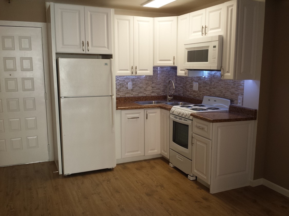 New cabinets, sink, faucet, disposer, floors. - 3796 Alabama St