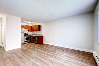 Our Apartment Dining Room and Kitchen at Off Broadway Flats in Englewood Colorado - Off Broadway Flats