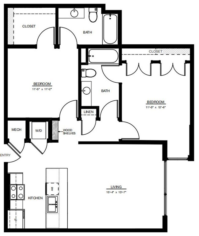 Interior Photo - The Nest Scott's Addition