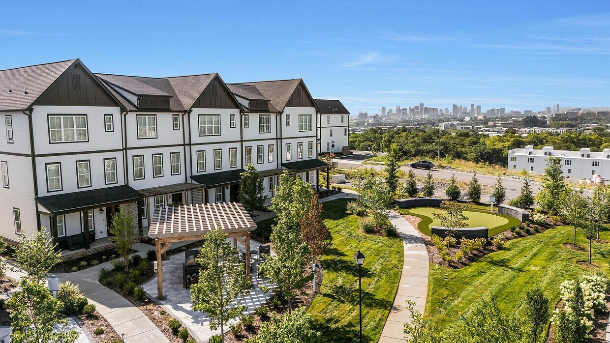 The Aria Townhomes con vistas al centro de Nashville - The Aria Townhomes