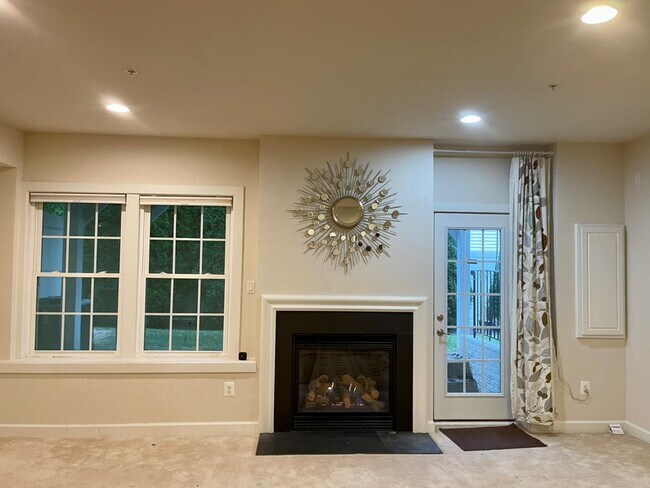 Large Room with Fire Place - 14717 Wootton Crossing Ct