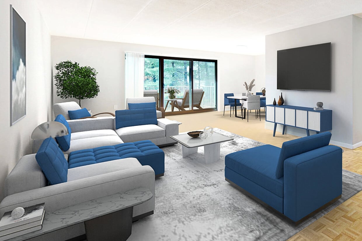 The Carlton Apartments in Morristown, NJ