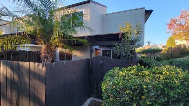 The patio has a trellis. You are welcome to bring your plants. - 9505 Easter Way