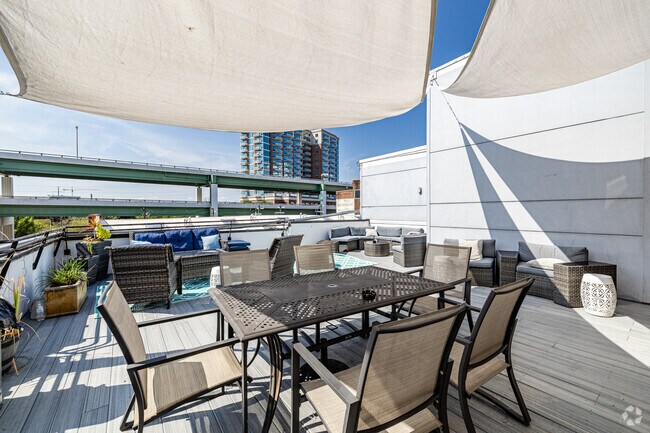 Terraza en la azotea - Smokehouse Lofts