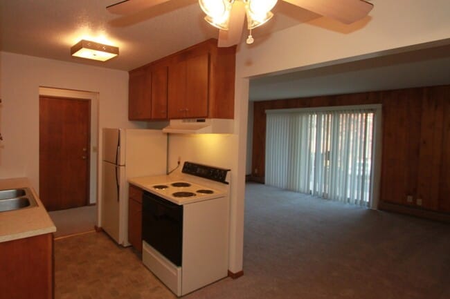 2 BR Unit from dining room to living room - Chateau Royal Apartments
