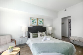 1BR, 1BA - 600SF - 1st Bedroom - The Nines