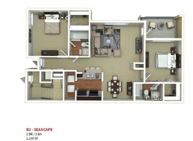 Interior Photo - Coral Falls