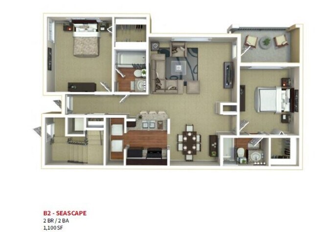 Interior Photo - Coral Falls