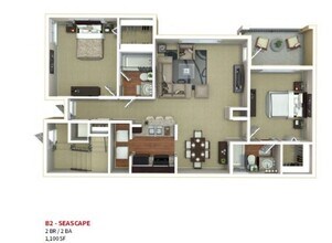 Interior Photo - Coral Falls