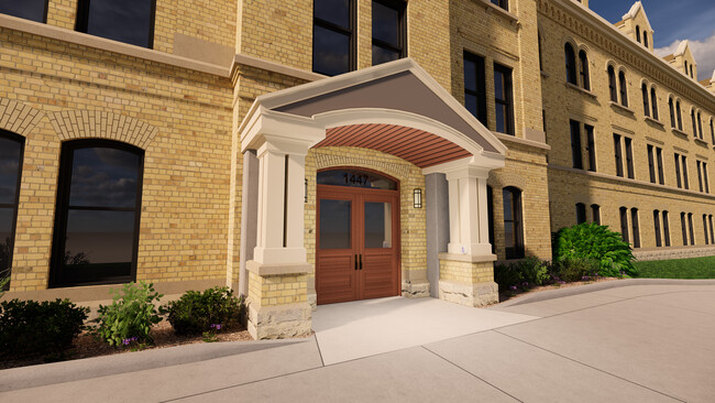 Chapel Garden exterior/Layton Boulevard Entrance - Chapel Garden Apartments